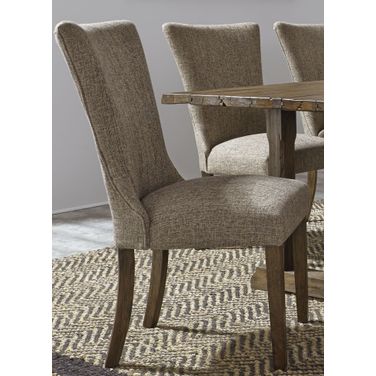 Havenbrook Rustic Russet Upholstered Side Chair Set of 2