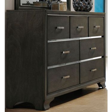 Carine II Gray Dresser