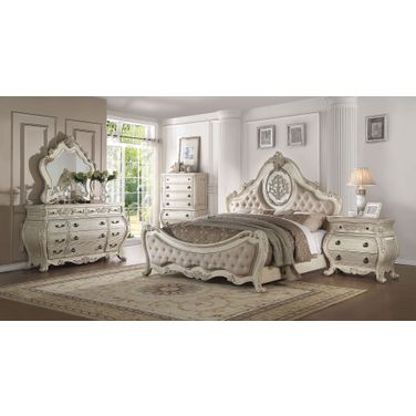Ragenardus Panel Bedroom Set (Antique White)