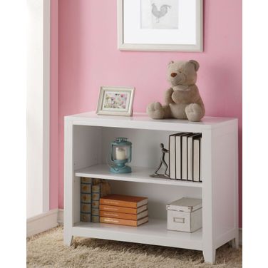 Lacey White Bookcase