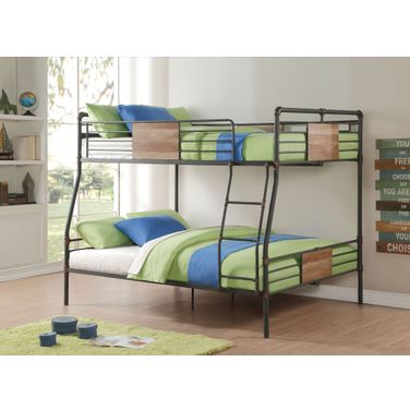 Brantley Sandy Black Full Xl Over Queen Bunk Bed