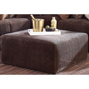 Mammoth Chocolate Cocktail Ottoman