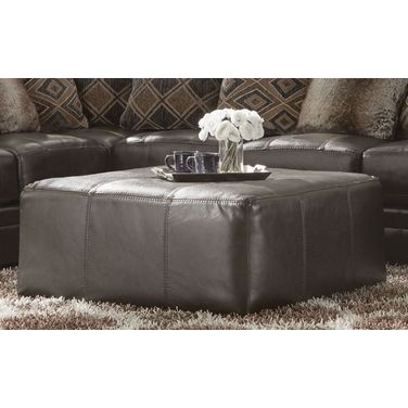 Denali Steel Cocktail 40" Ottoman