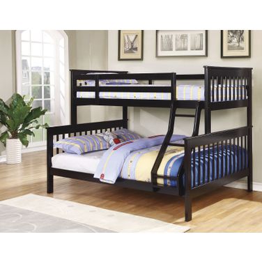 Chapman Twin Over Full Bunk Bed Black
