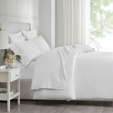 500 Thread Count Egyptian Cotton Deep Pocket 4 Piece King Sheet Set In White