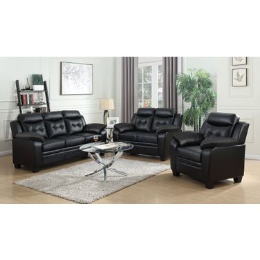 Finley Black Living Room Set