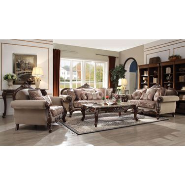 Mehadi Walnut Occasional Table Set