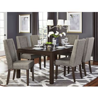 Kavanaugh Brown Rectangular Extendable Dining Room Set