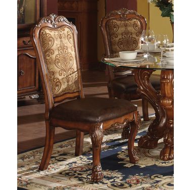 Acme Dresden Side Chairs in Cherry (Set of 2)