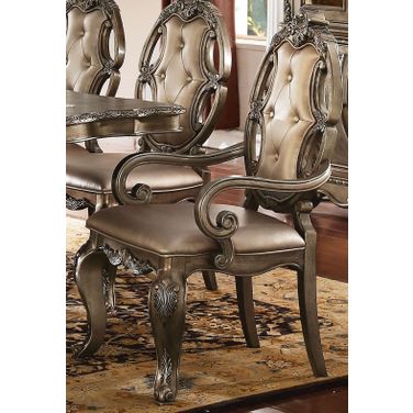 Ragenardus Vintage Oak Arm Chair Set of 2