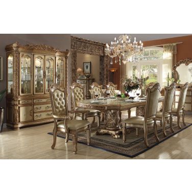 Vendome Dining Room Set (Gold Patina)