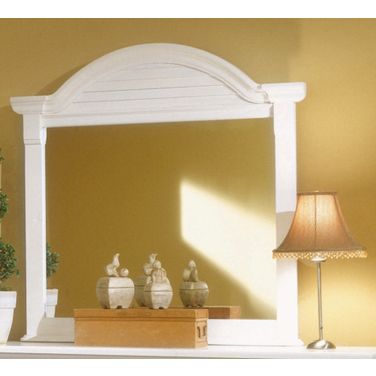 Cottage Traditions White Dressing Mirror