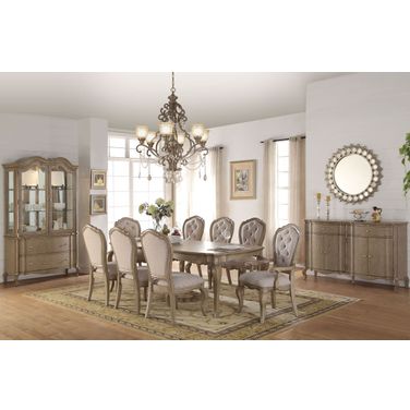 Chelmsford Antique Taupe Dining Room Set