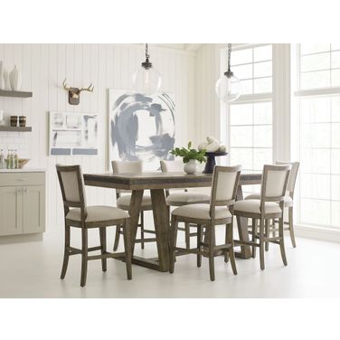 Plank Road Stone Kimler Counter Height Dining Room Set