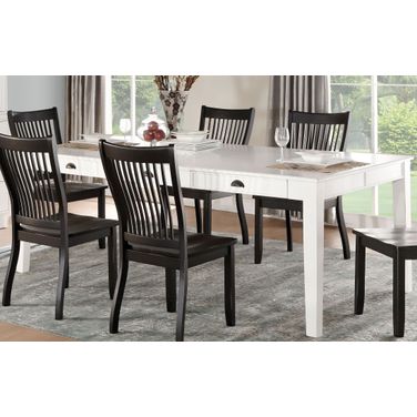 Renske Antique White Dining Table
