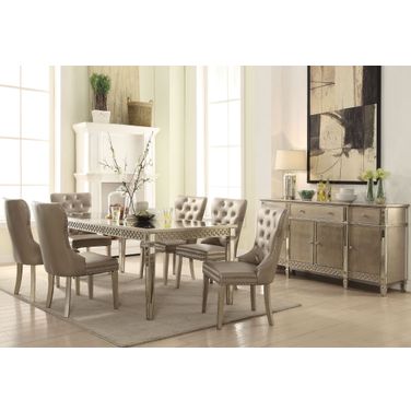 Kacela Champagne Dining Room Set