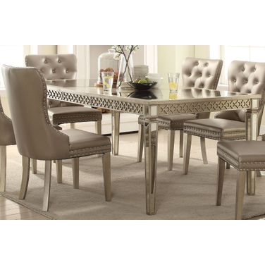 Kacela Champagne Dining Table