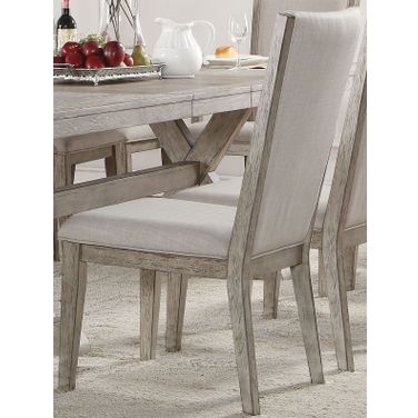 Rocky Gray Oak Side Chair Set of 2