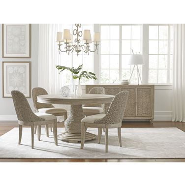 Vista Largo Oyster Round Dining Room Set