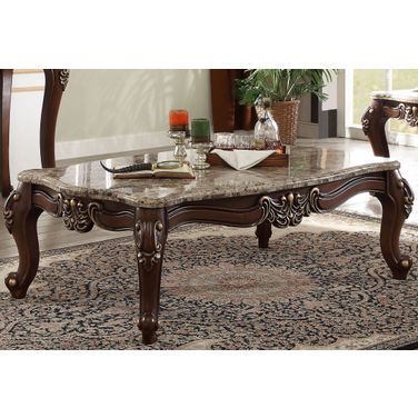 Mehadi Walnut Coffee Table