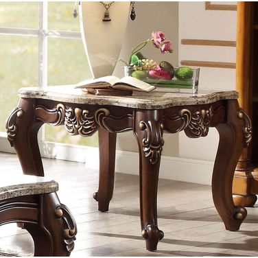 Mehadi Walnut End Table