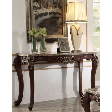 Mehadi Walnut Sofa Table