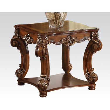 Acme Vendome Square End Table in Cherry