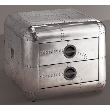 Brancaster Aluminum End Table