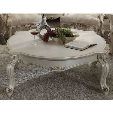 Picardy Antique Pearl Coffee Table In Cream