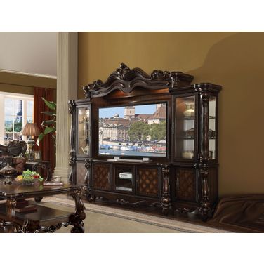 Versailles Cherry Oak Entertainment Center