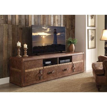 Aberdeen Retro Brown TV Stand