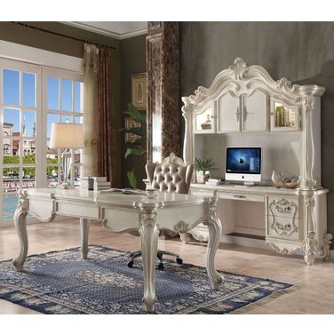 Versailles Bone White Executive Home Office Set