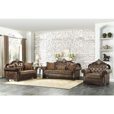 Croydon Brown Living Room Set