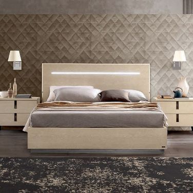 Ambra Panel Bed (Queen)