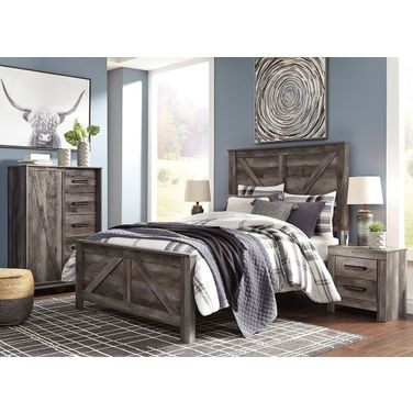Wynnlow Crossbuck Panel Bedroom Set