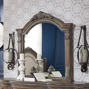 Charmond Brown Bedroom Mirror