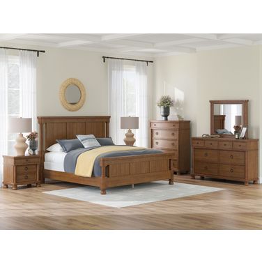 Greddinton Poster Bedroom Set In Brown