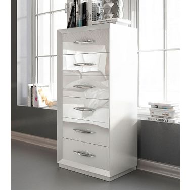 Carmen Drawer Chest (White)