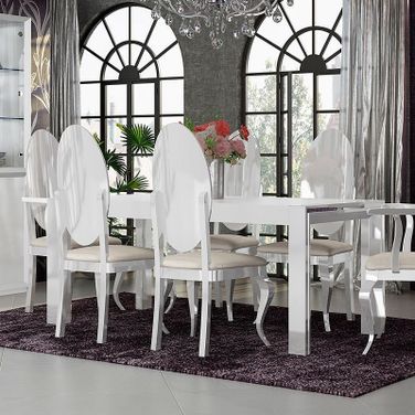 Carmen Dining Table (White)
