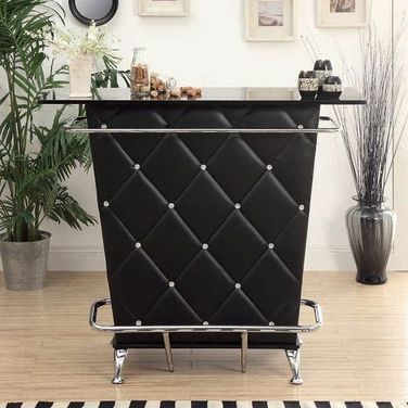 Fuero Black Bar Table