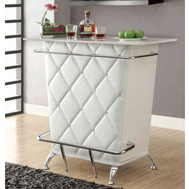 Fuero White Bar Table