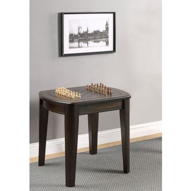 Diletta Game End Table In Brown
