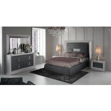 Enzo Platform Storage Bedroom Set
