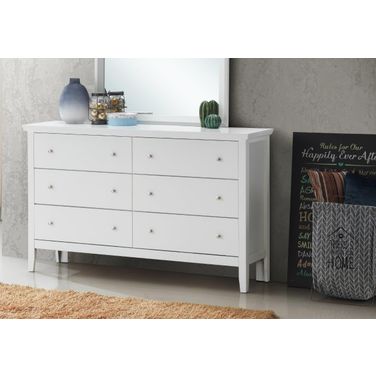 Glory Furniture Primo Dresser, White