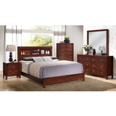 G2400B Bookcase Bedroom Set