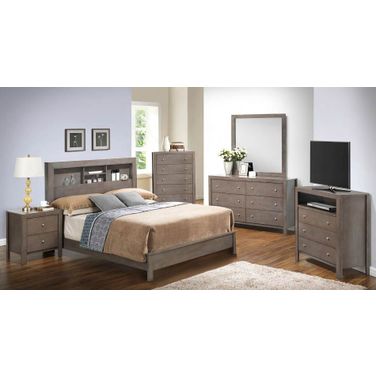 G2405 Bookcase Bedroom Set