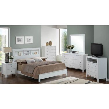 G2490 Bookcase Bedroom Set