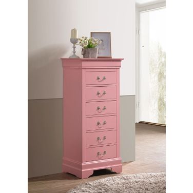 Louis Phillipe Lingerie Chest (Pink)