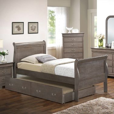 G3105 Youth Sleigh Bed w/ Trundle (Full)