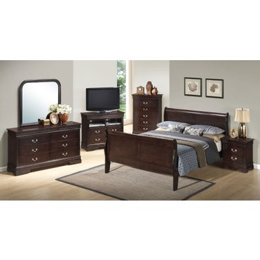 G3125 Sleigh Bedroom Set
